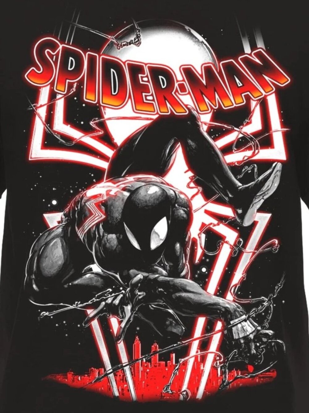 Spider-Man, Men's & Big Men's Graphic Unisex T-Shirt - Picture 2 of 5